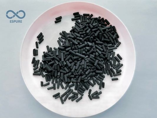 अच्छी कीमत अनुकूलित आकार 1000mg/g कोयला आधारित गोली सक्रिय कार्बन VOC हटाने के लिए ऑनलाइन