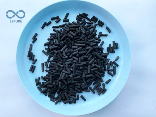 900mg/g कोयला आधारित सक्रिय कार्बन पेलेट्स बल्क 4 मिमी VOCs को हटाने के लिए