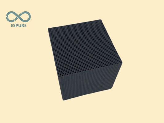 900mg/g Coal Based Activated Carbon Honeycomb For VOCs Removal 100*100*100 मिमी
